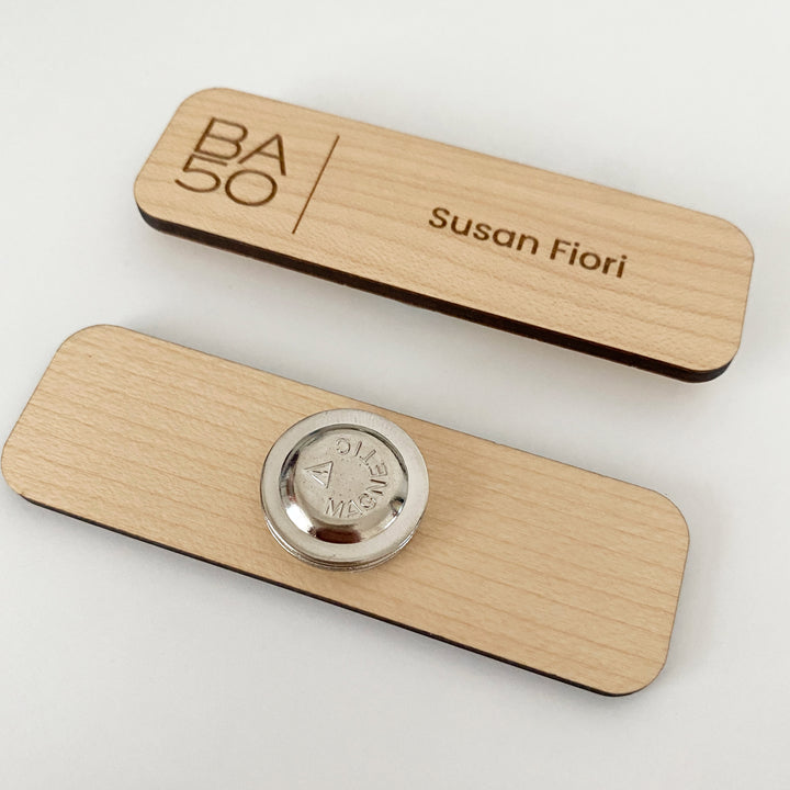 Custom Magnetic Name Tags