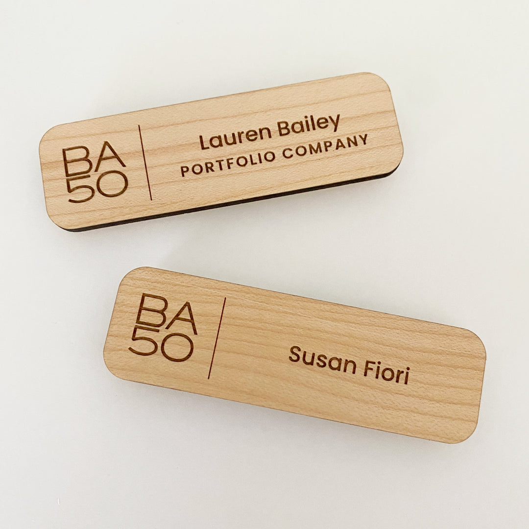Custom Magnetic Name Tags