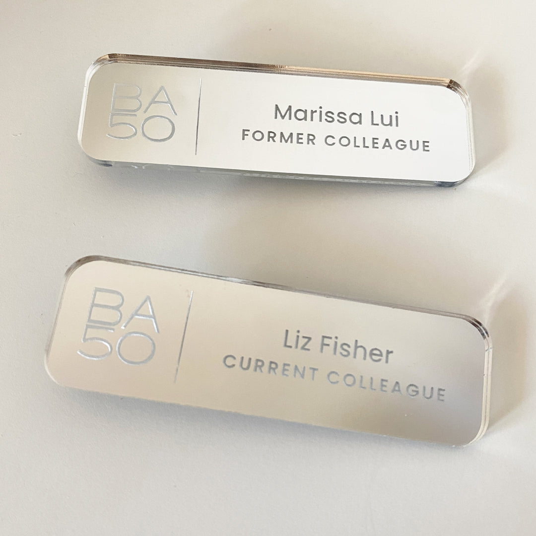 Custom Magnetic Name Tags