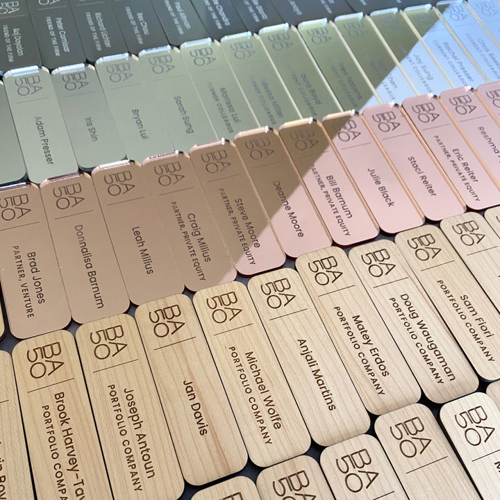 Custom Magnetic Name Tags