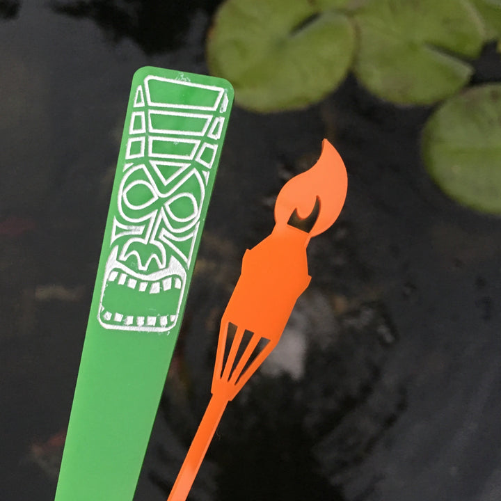 Tiki Stir Sticks (customizable)