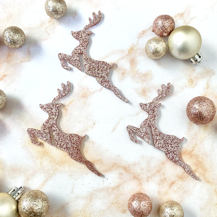 Reindeer Holiday Drink Charms