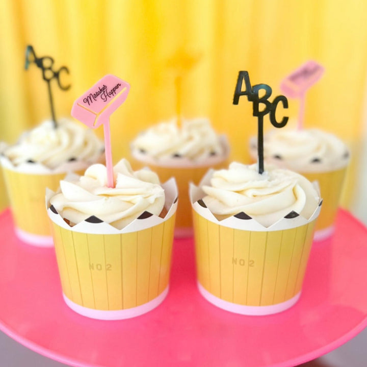Classy Cupcake Toppers