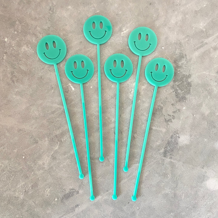 Smiley Face Stir Sticks