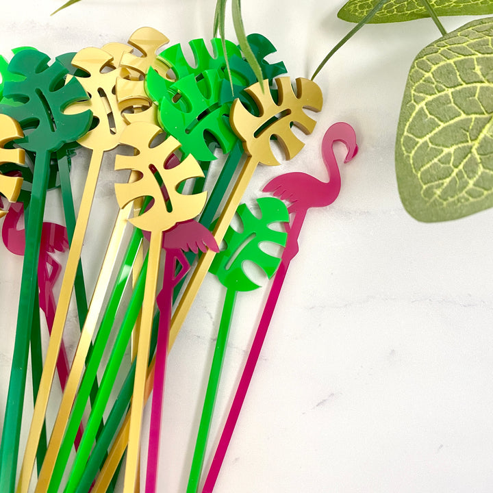 Flamingo Stir Sticks