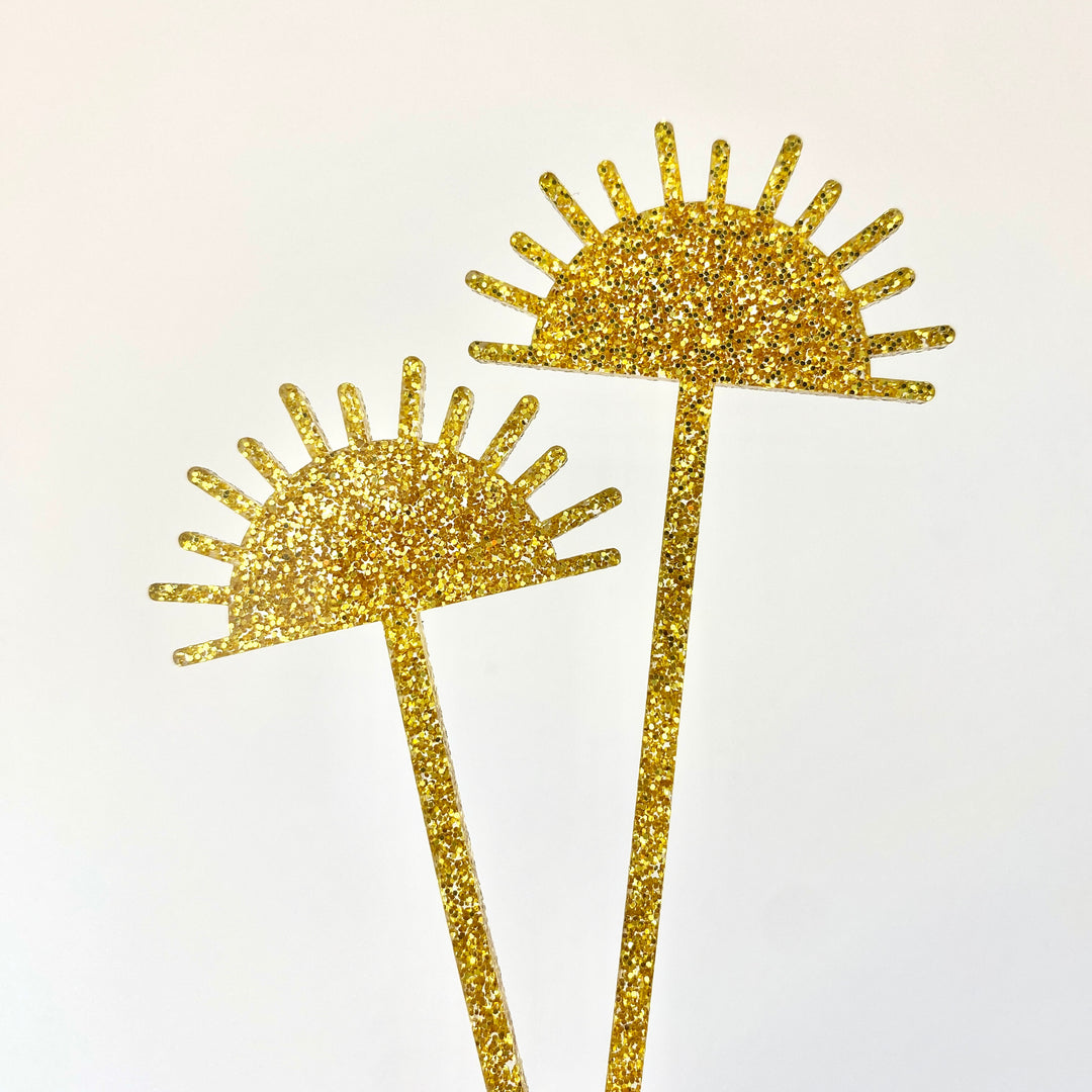 Groovy Sun Stir Sticks