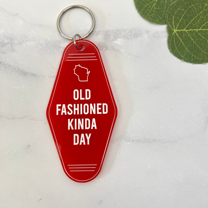 Old Fashioned Kinda Day Acrylic Keychain