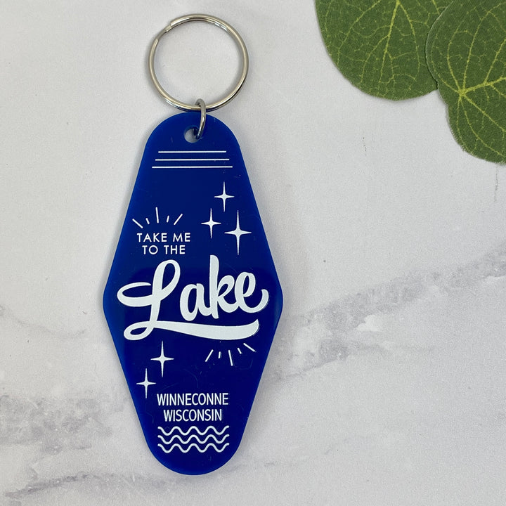 Take Me to the Lake Acrylic Keychain