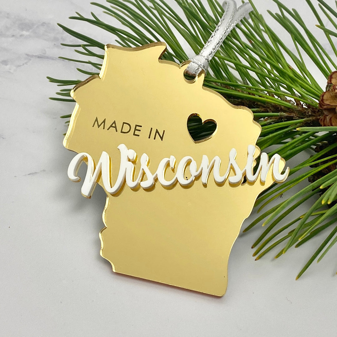 Made in Wisconsin Ornament