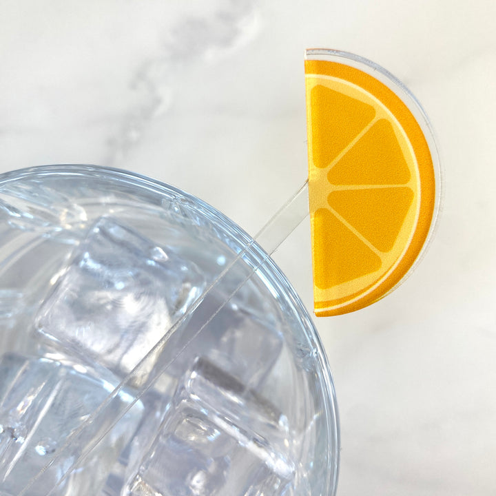 Orange Slice Garnish Cocktail Picks