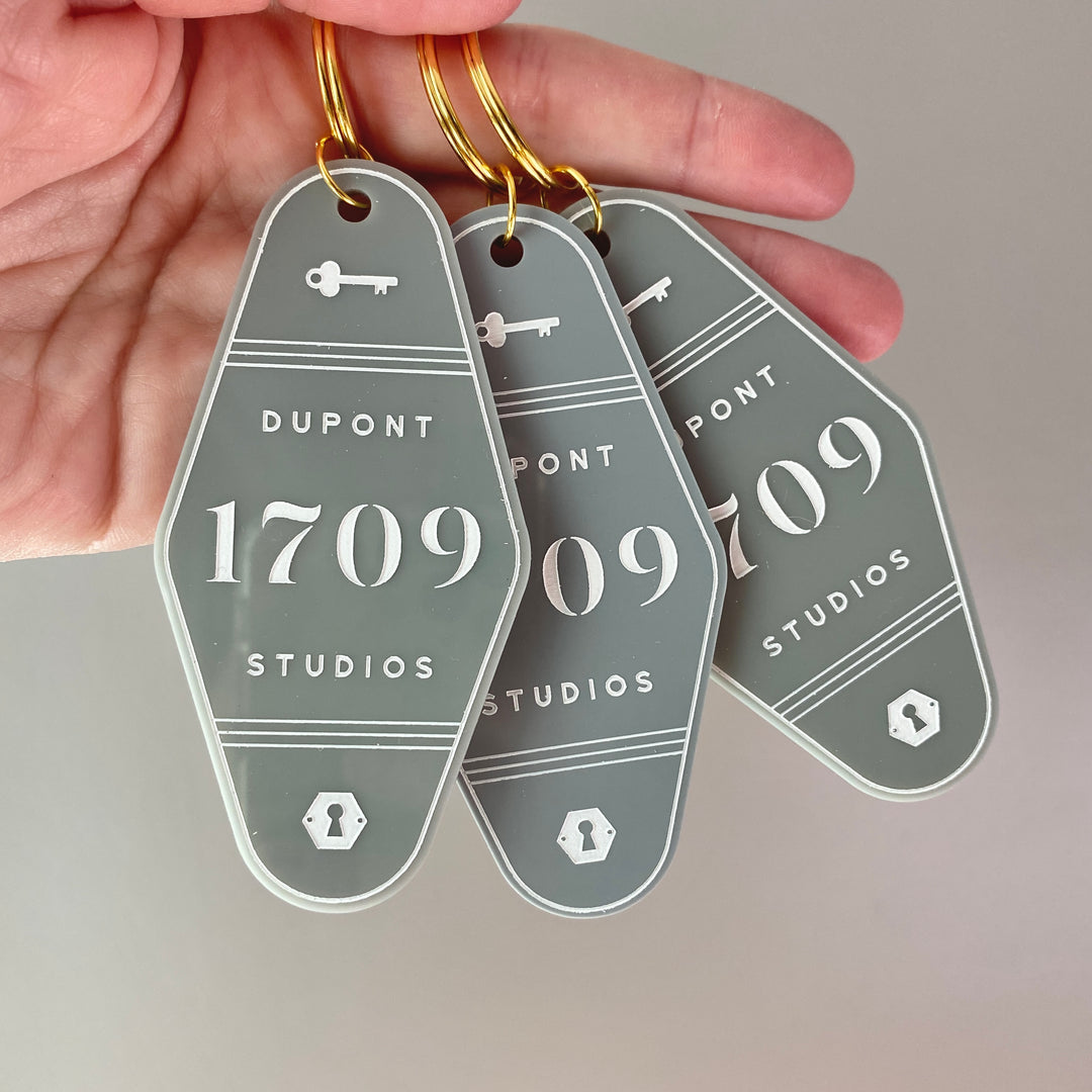 Bulk Logo Keychains