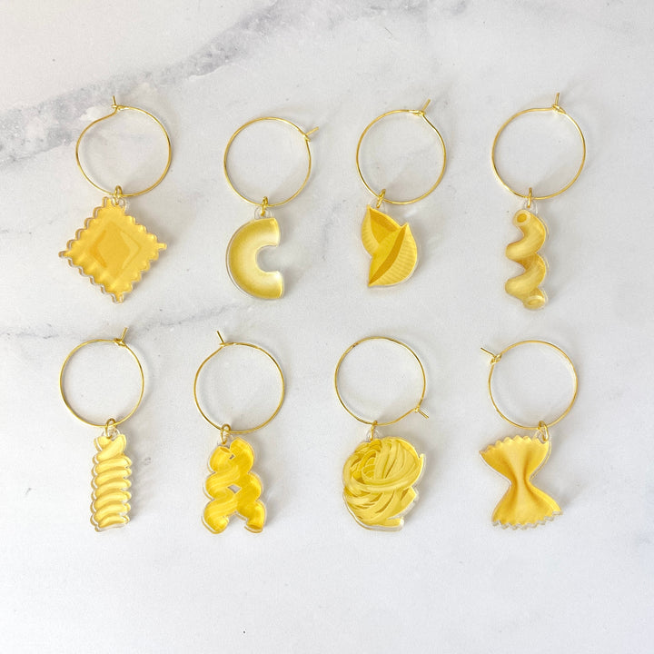 Pasta Wine Charms