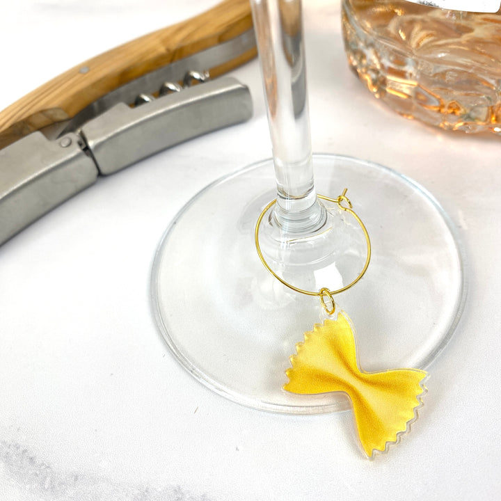 Pasta Wine Charms