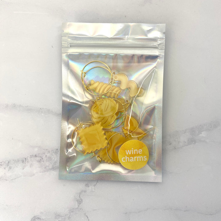 Pasta Wine Charms