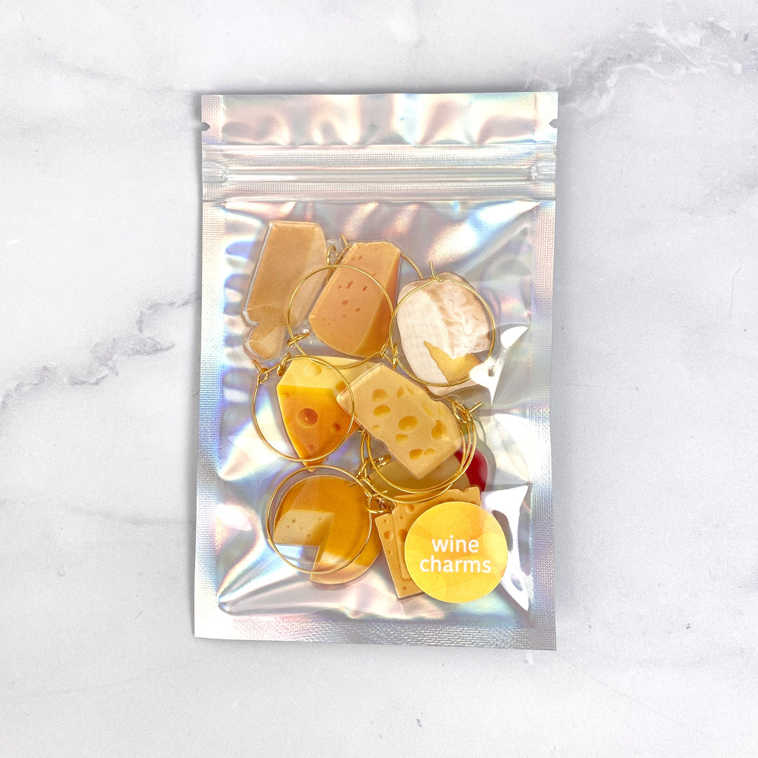 Cheese Wine Charms