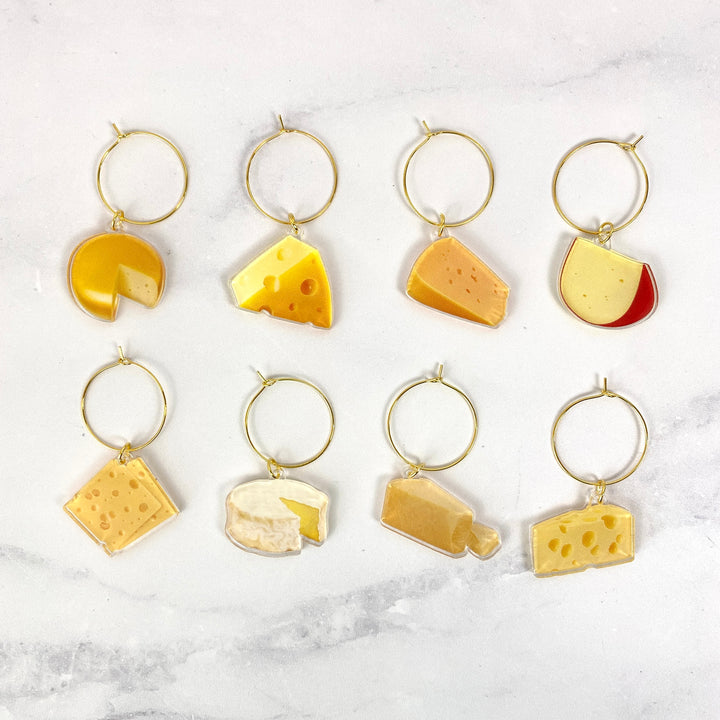 Cheese Wine Charms