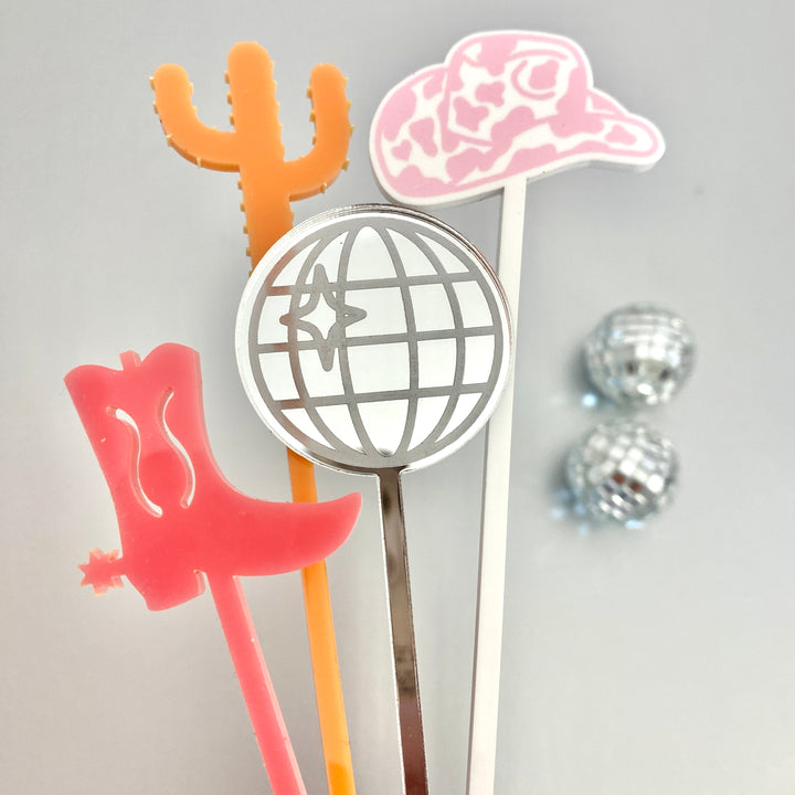 Disco Ball Stir Sticks