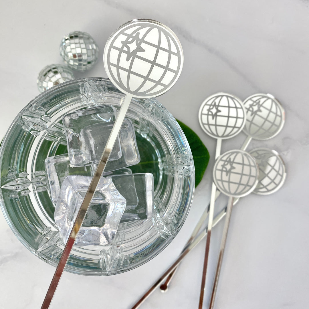 Disco Ball Stir Sticks