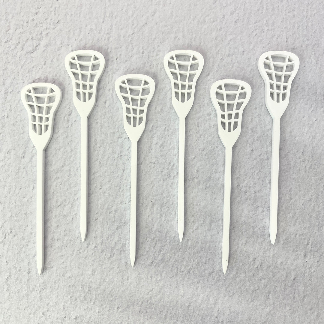 Lacrosse Cupcake Toppers