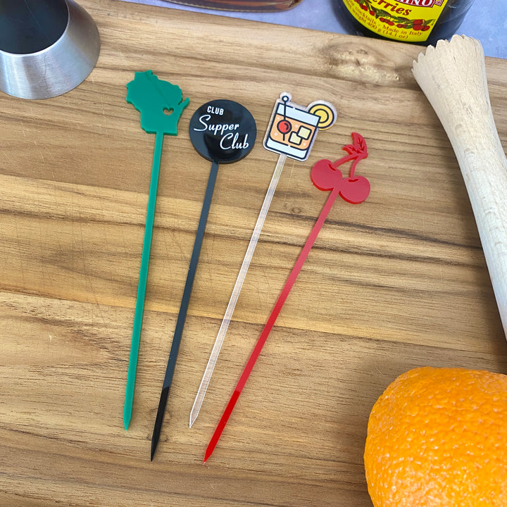 Wisconsin Supper Club Cocktail Picks