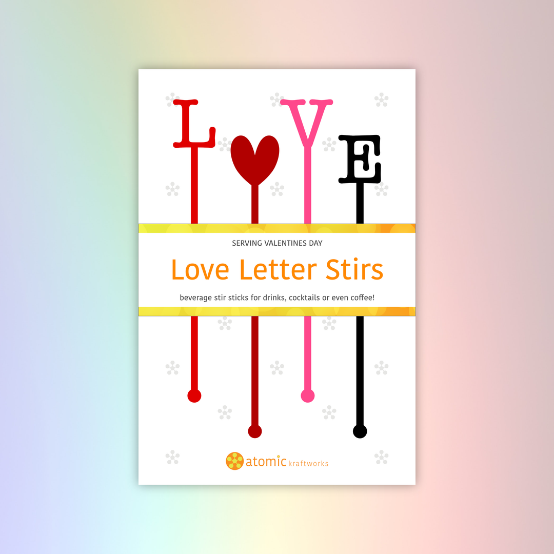 Love Letter Stir Sticks