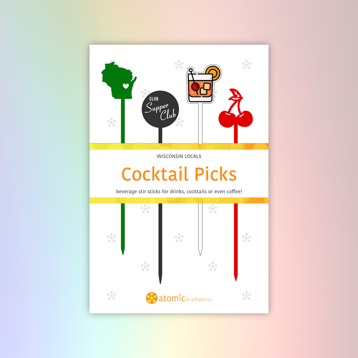 Wisconsin Supper Club Cocktail Picks