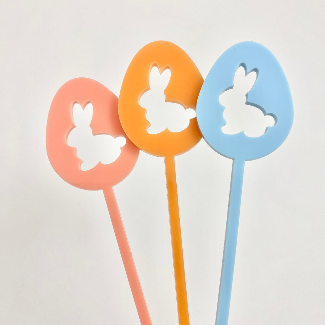 Bunny Easter Stir Sticks