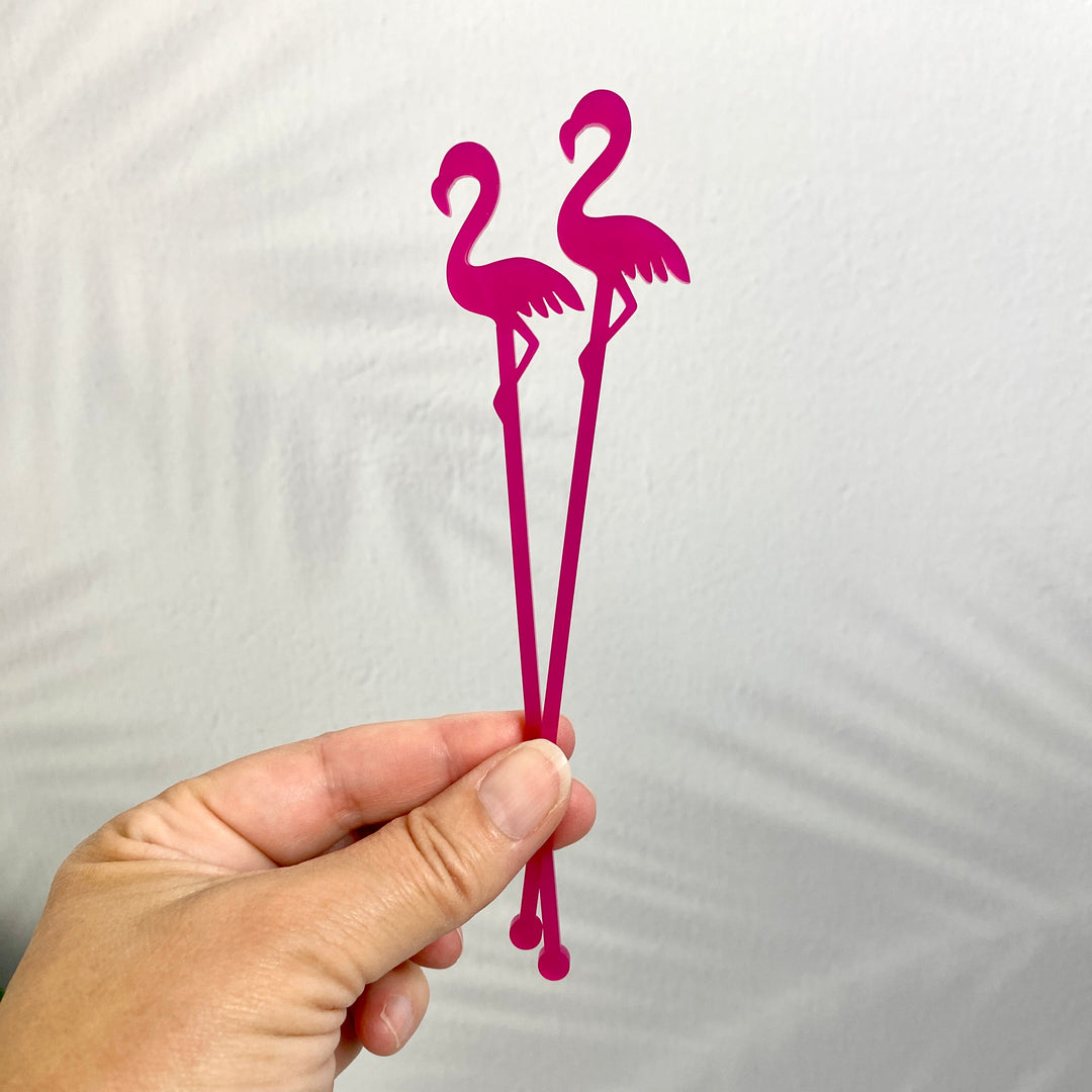 Flamingo Stir Sticks