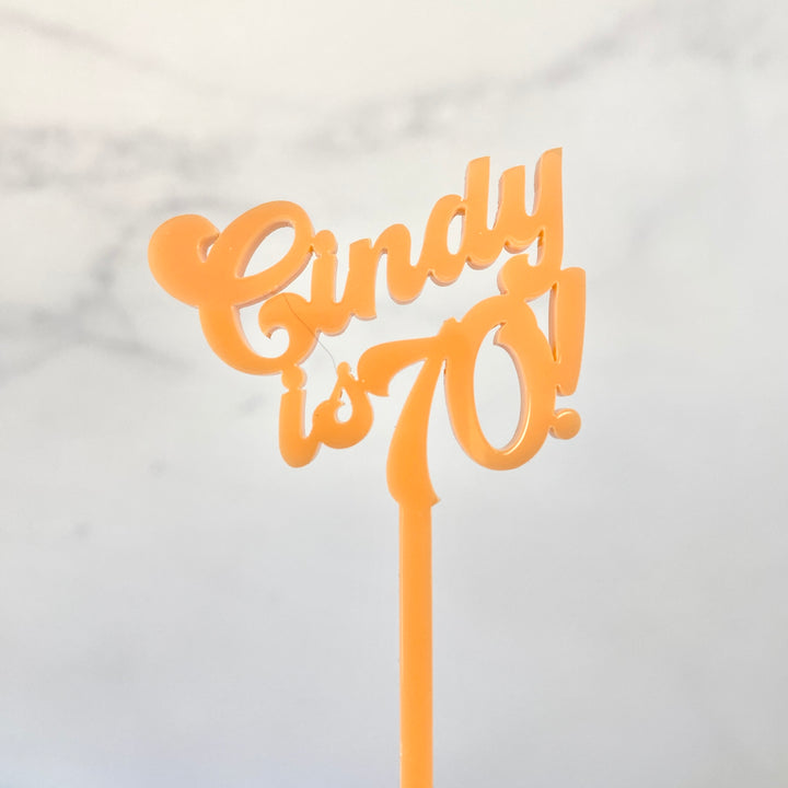 Groovy Text Stir Sticks