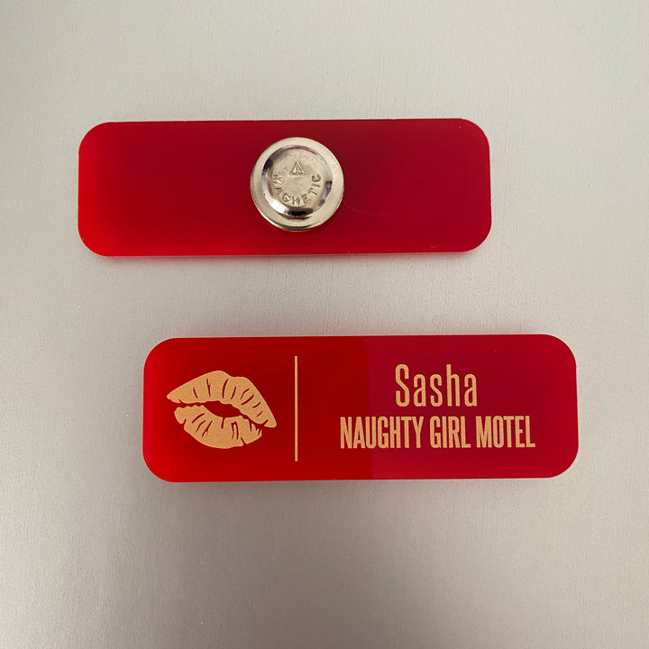 Custom Magnetic Name Tags