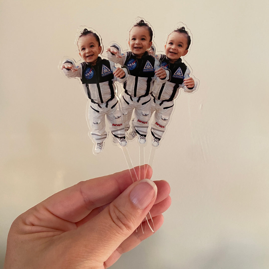 photo cupcake toppers