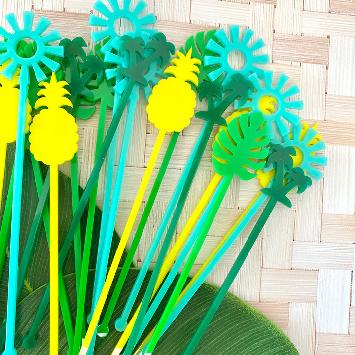 Palm Tree Stir Sticks