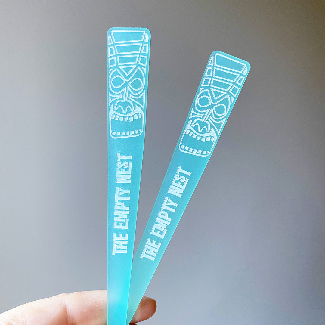 Tiki Stir Sticks (customizable)