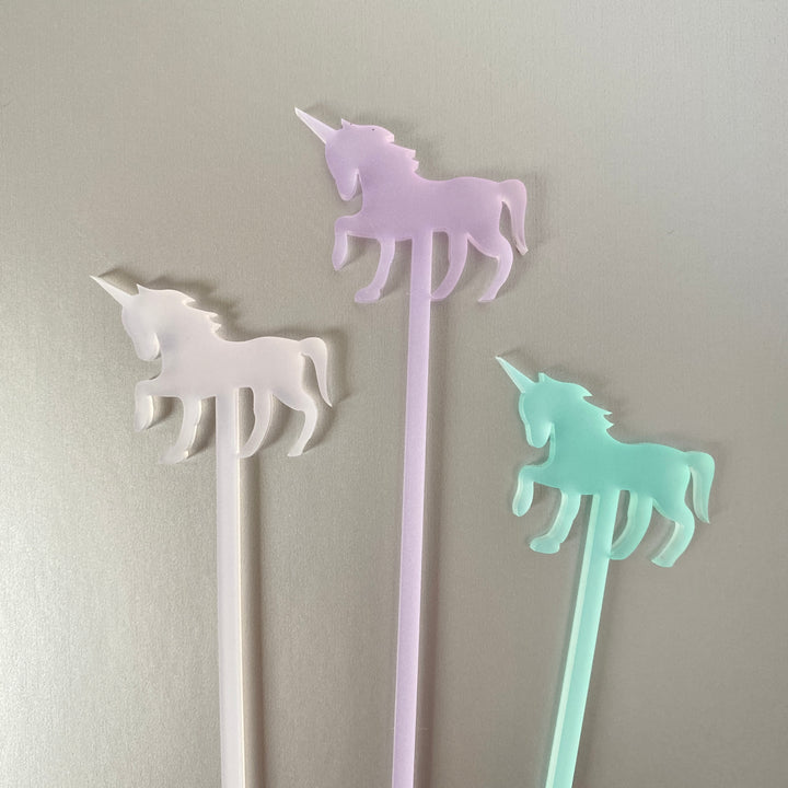 Unicorn Stir Sticks