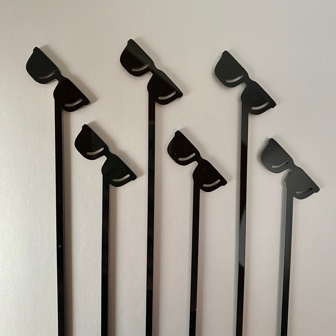 Sunglasses Stir Sticks