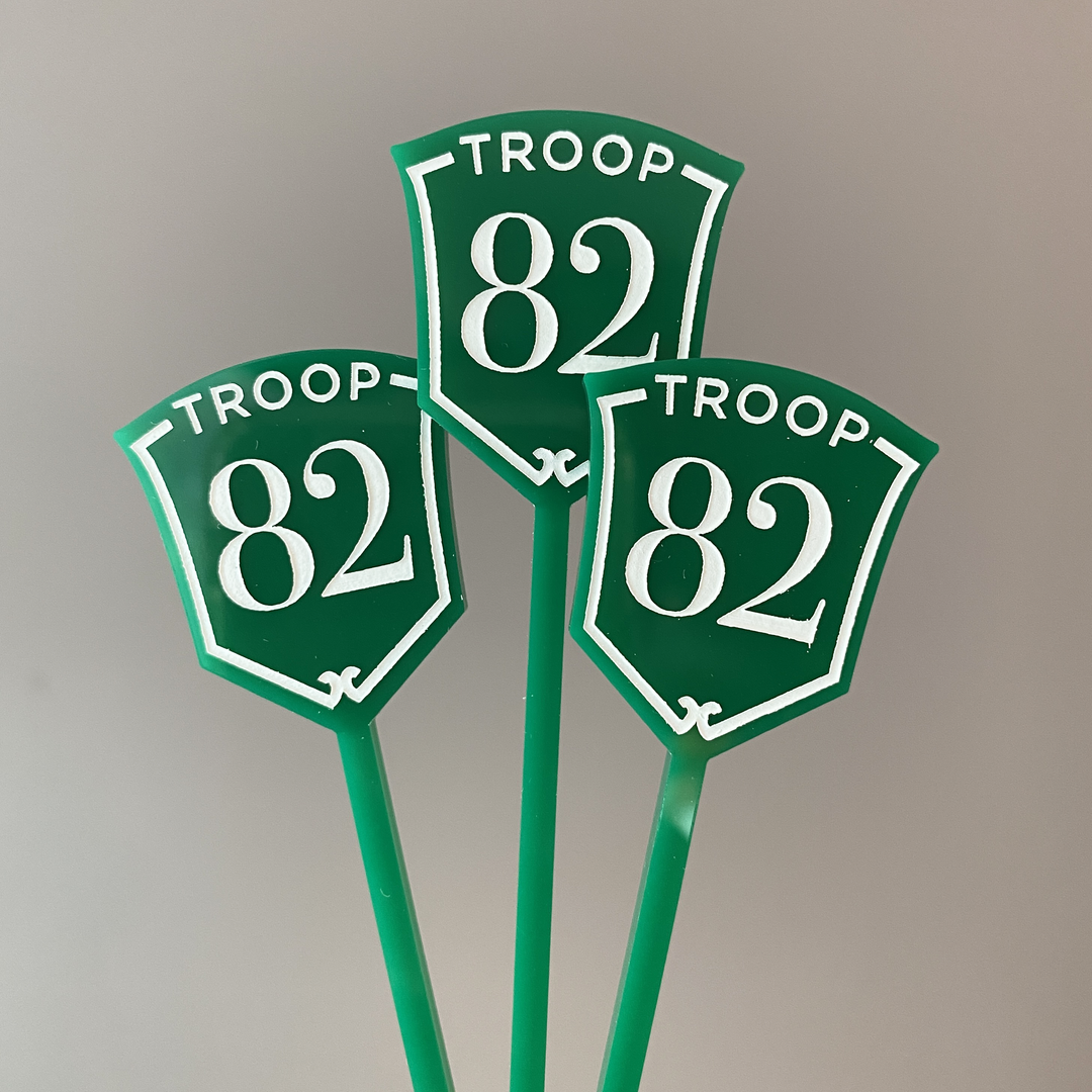 Troop Palm Springs Stir Sticks (customizable)