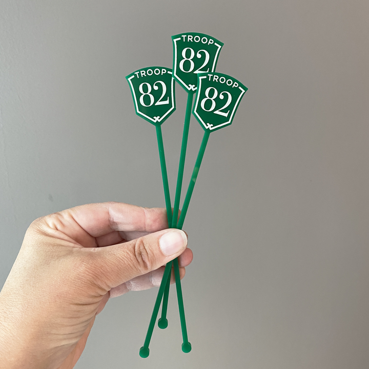 Troop Palm Springs Stir Sticks (customizable)