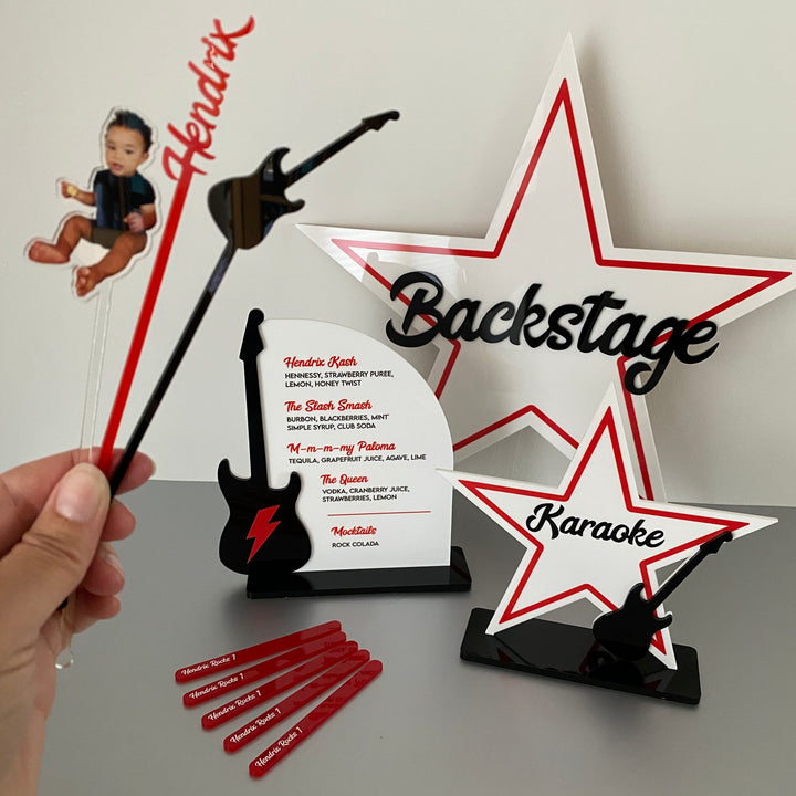 Guitar Stir Sticks