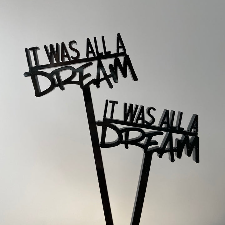 Hip Hop Stir Sticks (customizable)