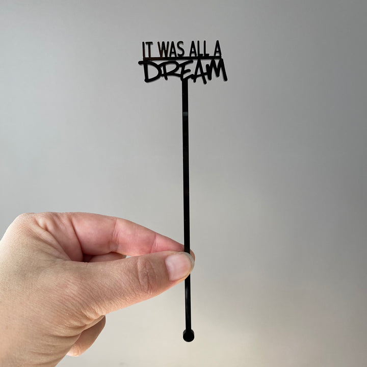 Hip Hop Stir Sticks (customizable)