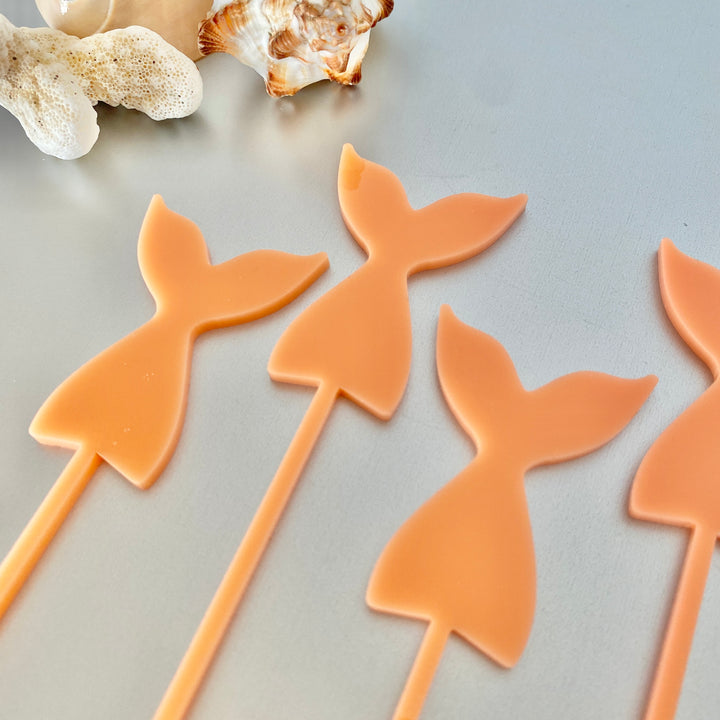 Mermaid Tail Stir Sticks