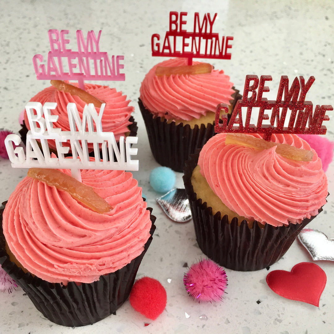 Galentine Cupcake Toppers