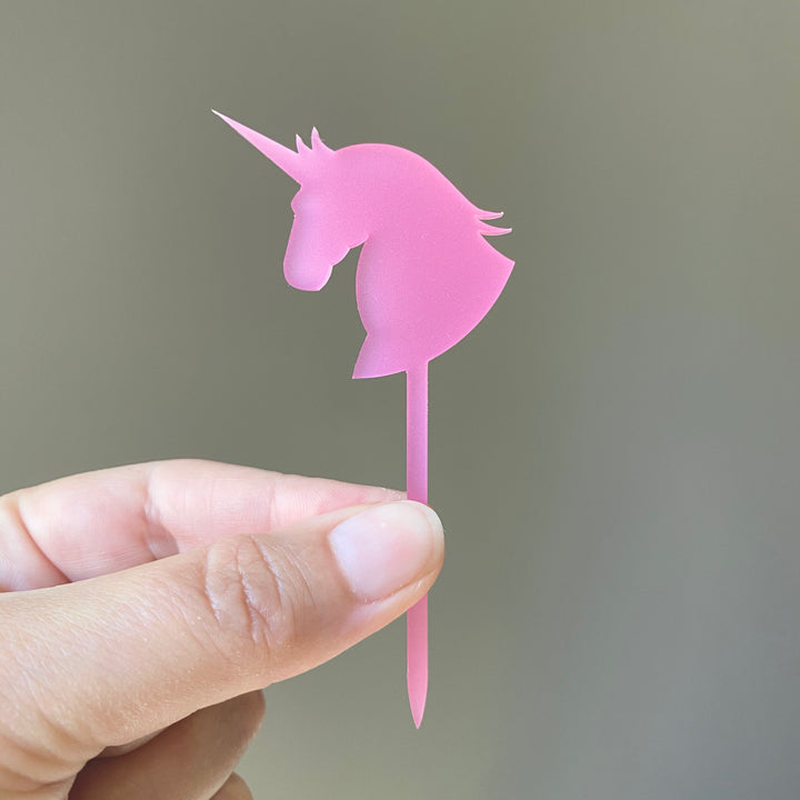 Unicorn Cupcake Toppers