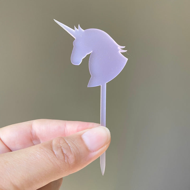Unicorn Cupcake Toppers