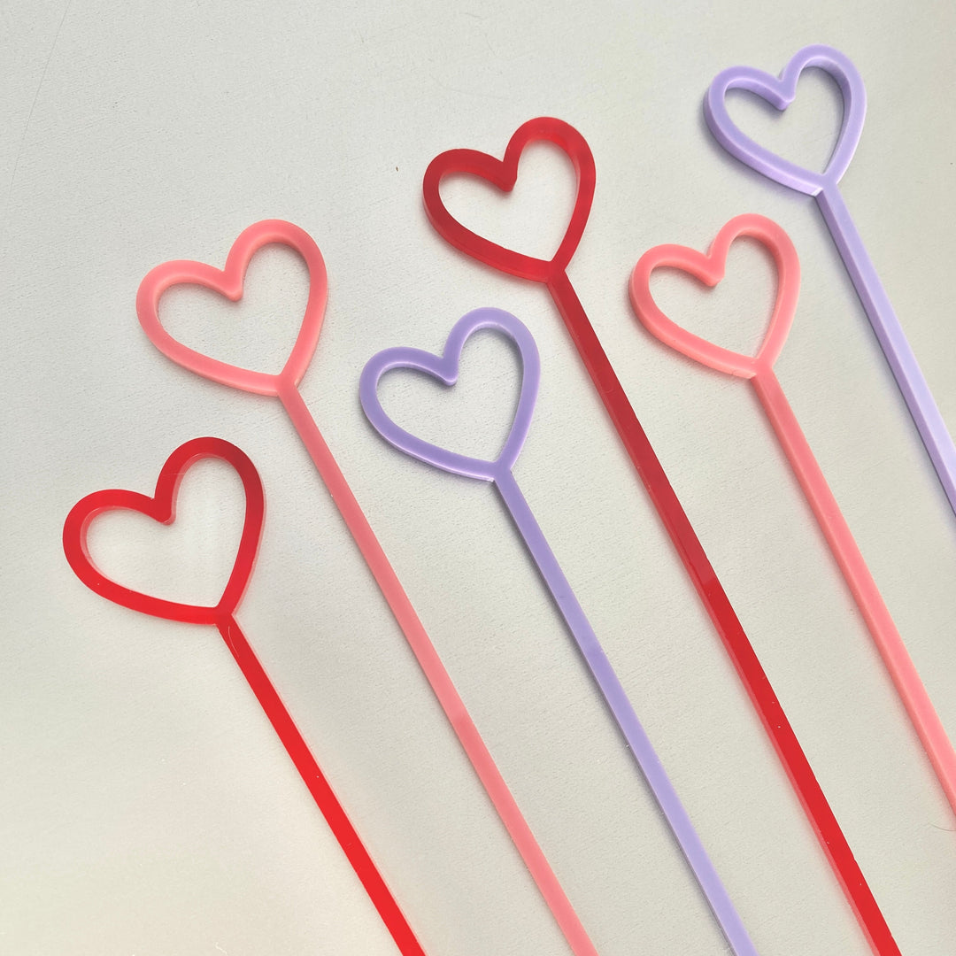 Heart Stir Sticks