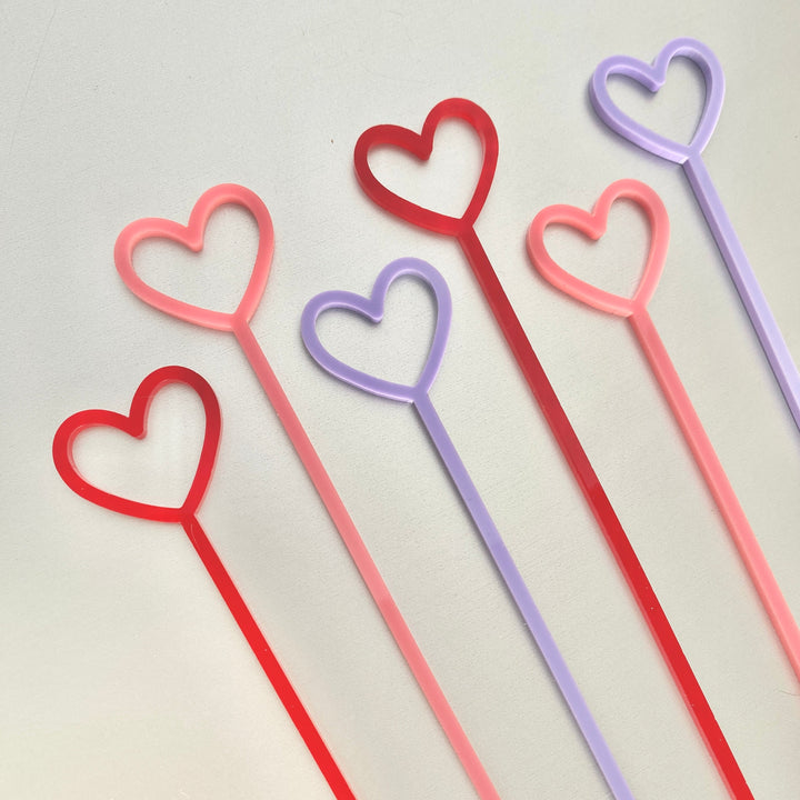 Heart Stir Sticks