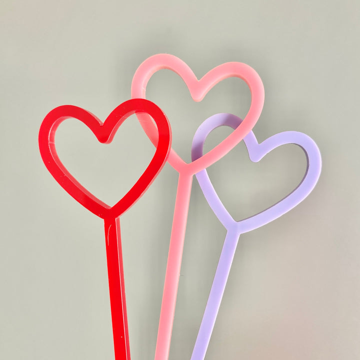 Heart Stir Sticks