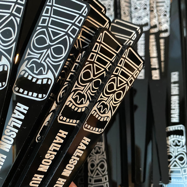 Tiki Stir Sticks (customizable)