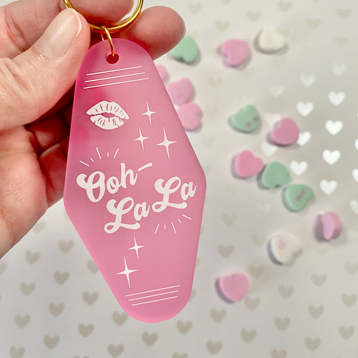 Ooh La La Valentine's Day Acrylic Keychain