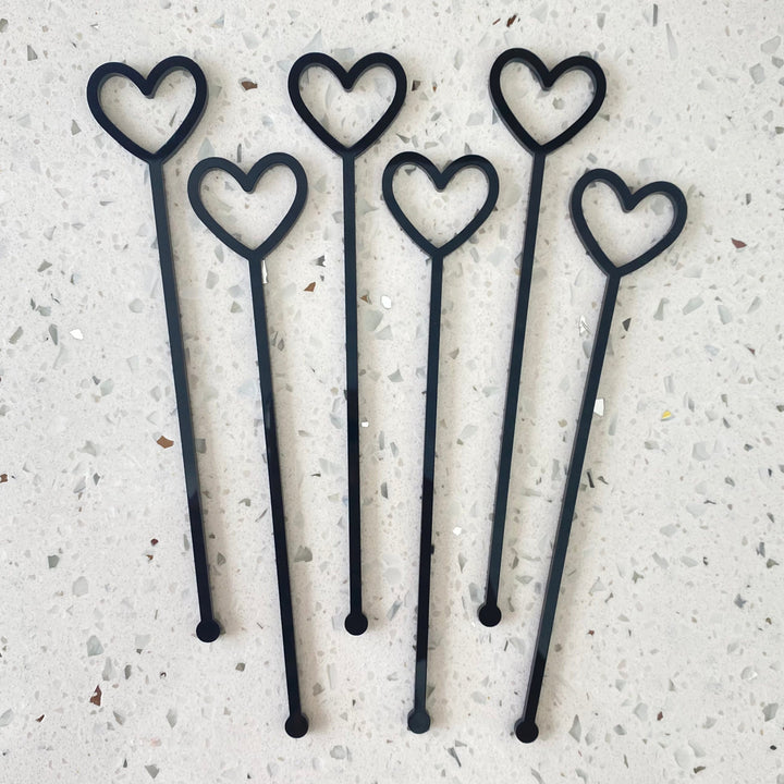 Heart Stir Sticks